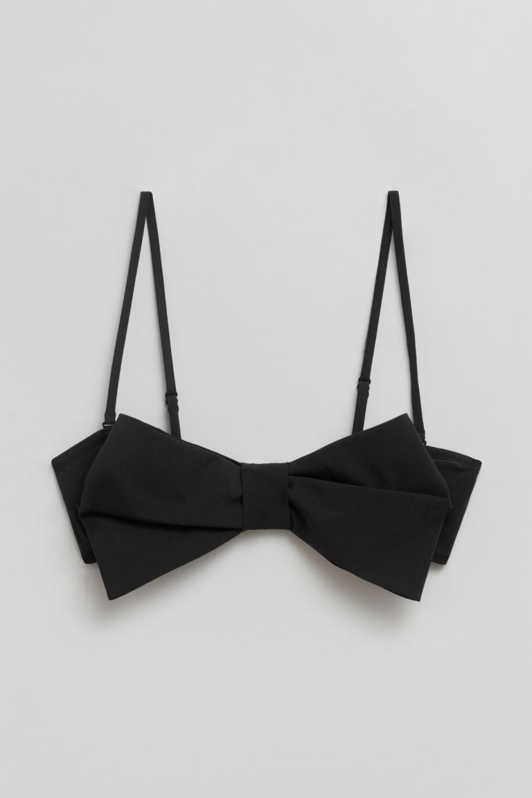 Bandeau-Bikinioberteil mit Schleife | H&M (DE, AT, CH, NL, FI)