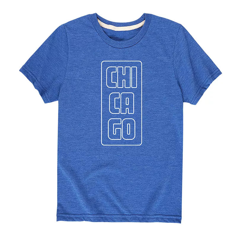 Boys 8-20 Chicago Graphic Tee, Boy's, Size: XL, Blue | Kohl's