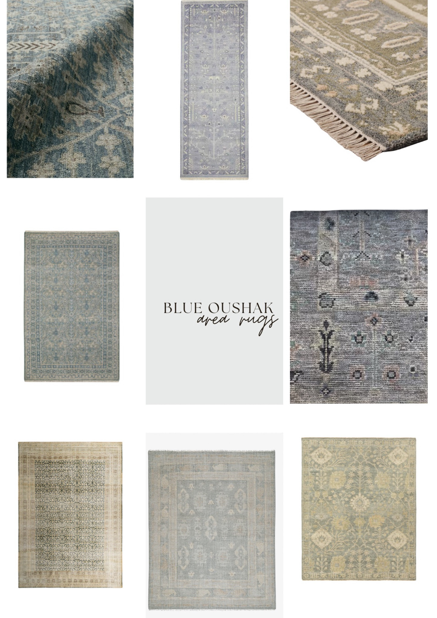 Blue and green oushak area rugs for every budget. All on sale for Black Friday. 

Black Friday sales. Area rugs. Living room rugs. Blue and green area rugs. Office area rug. OUSHAK rug 

#LTKHome #LTKOver40 #LTKCyberWeek