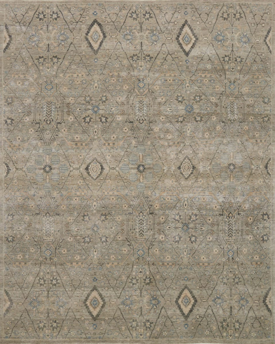 Loloi Legacy LZ-05 Stone Area Rug | RugStudio.com