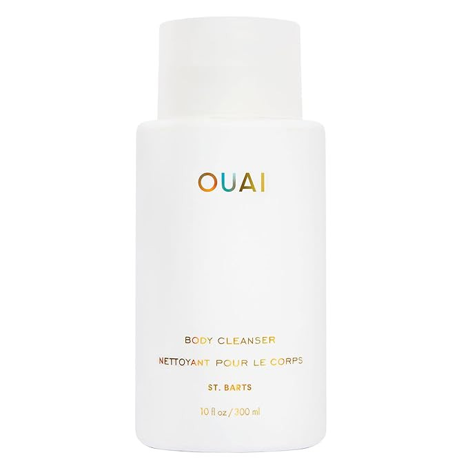 OUAI Body Cleanser, St. Barts - Foaming Body Wash with Jojoba Oil and Rosehip Oil to Hydrate, Nur... | Amazon (US)