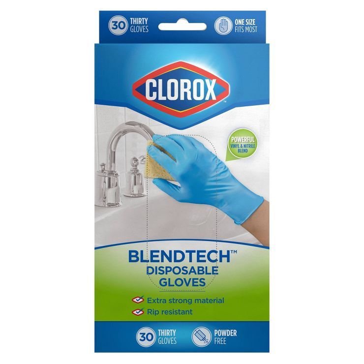 Clorox BlendTech Disposable Gloves - 30pk | Target