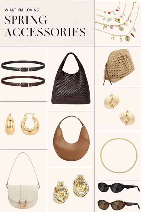 Spring Accessories I’m Loving | spring bags, spring bag, spring accessory, gold earrings, gold hoops, amazon fashion, gold necklace, daily jewelry, everyday jewelry, staple bag, staple bags, tote bag, tote bags, neutral accessories, neutral bags, everyday bag, everyday bags, woven tote, woven tote bag, amazon sunglasses, staple sunnies

#LTKfindsunder100 #LTKstyletip #LTKSeasonal