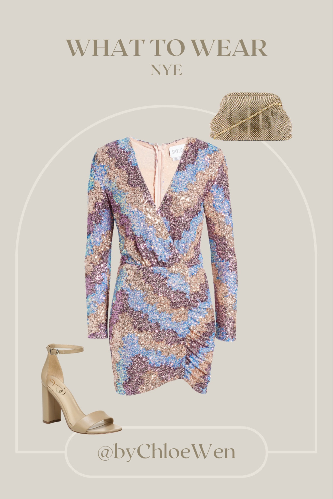 WHAT TO WEAR: New Year's Eve! SAYLOR sequin dress with nude heels and a gold bag!

#winter
#winterfashion
#winterstyle
#winteroutfit
#holiday
#holidayoutfit
#newyears
#newyearseve
#whattowear
#howtostyle
#nordstrom
#saylor

#LTKSeasonal #LTKHoliday #LTKstyletip