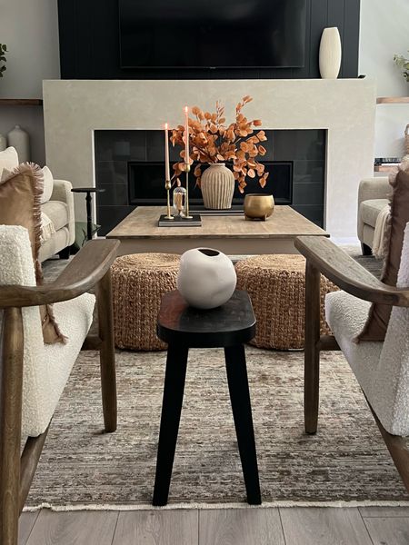 Coffee table styling. Starting to add some Fall stems here and there! 

#LTKfamily #LTKhome #LTKSeasonal