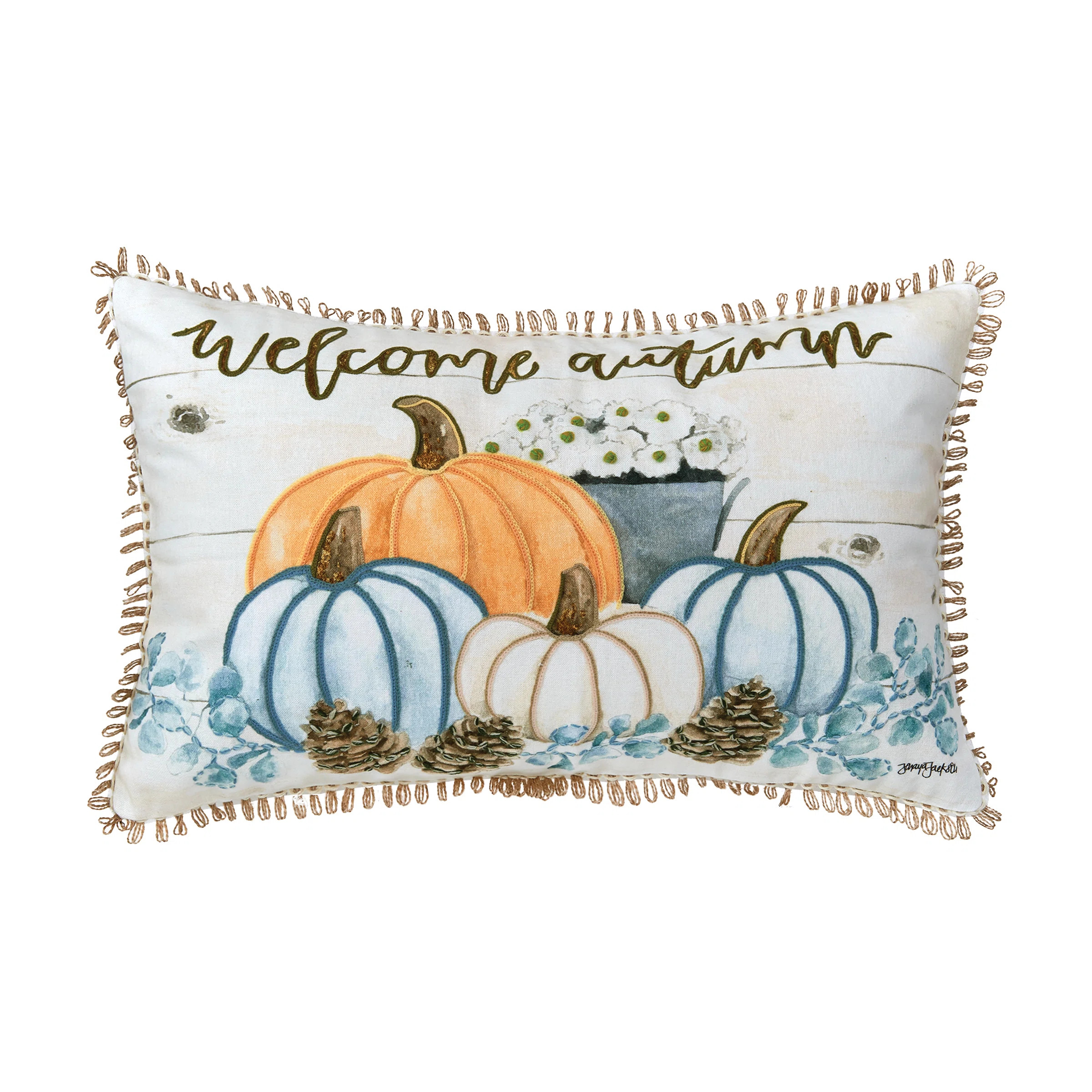 C&F Home Cotton Throw Pillow | Wayfair | Wayfair North America