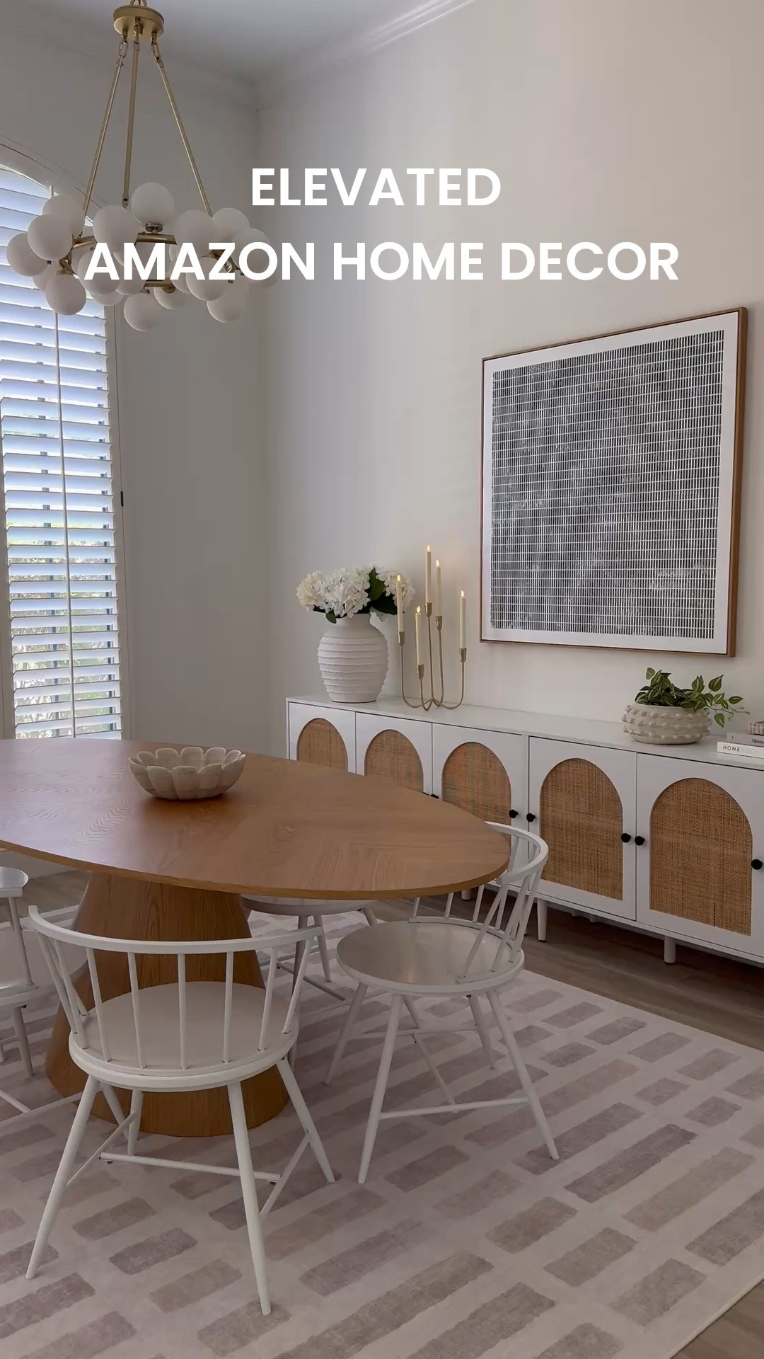 Had this candelabra in my Amazon cart for a year.  Finally got it and it’s so beautiful! 🕯️ I use my favorite flameless battery operated taper candles in it. They have a remote with a timer so they auto turn on & off each night  

#LTKFindsUnder50 #LTKHome