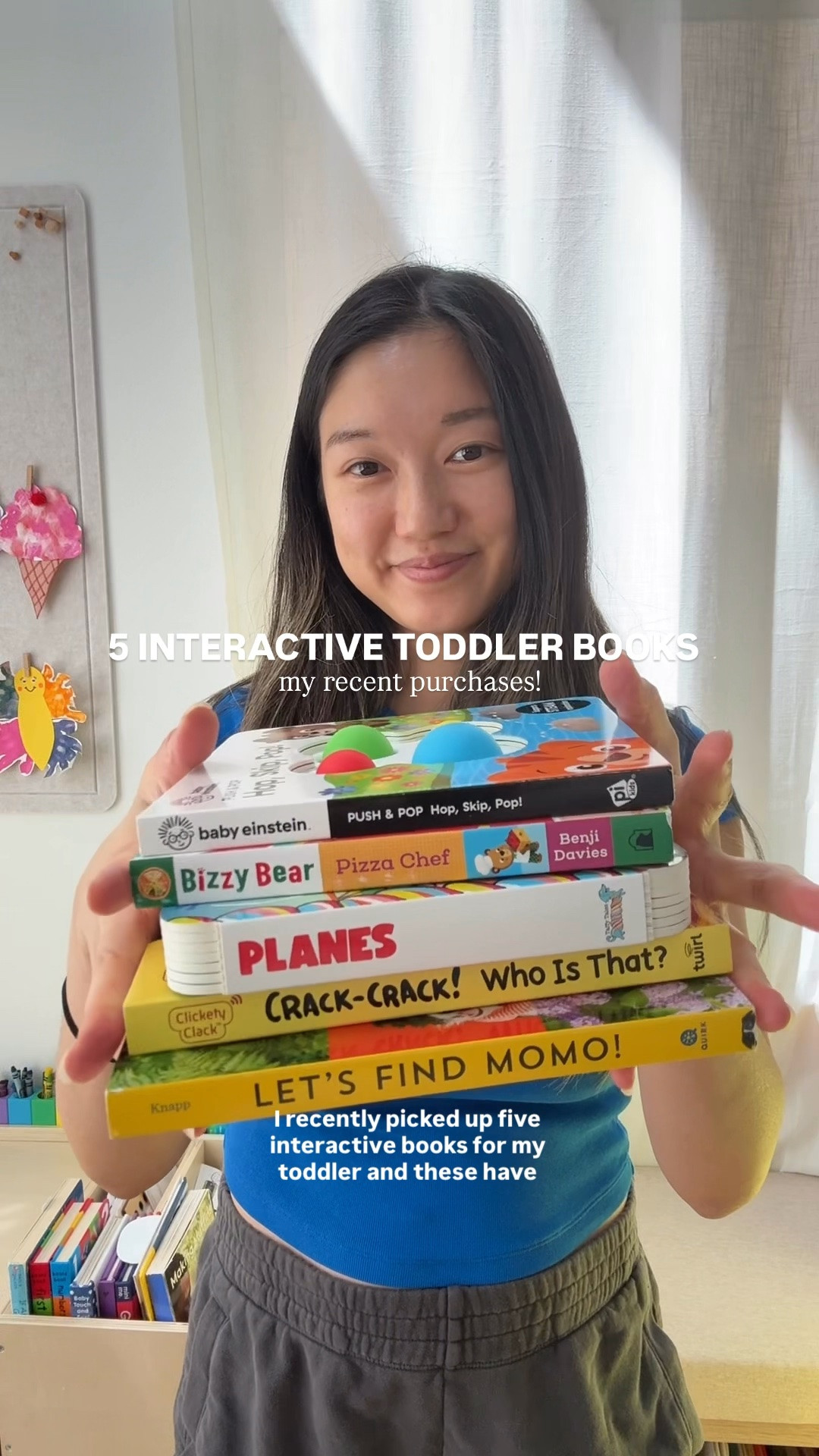 some recent interactive book finds I got my toddler #ToddlerBooks #ToddlerFinds #Books #InteractiveBooks  ￼

#LTKmomlife #LTKHome #LTKKids