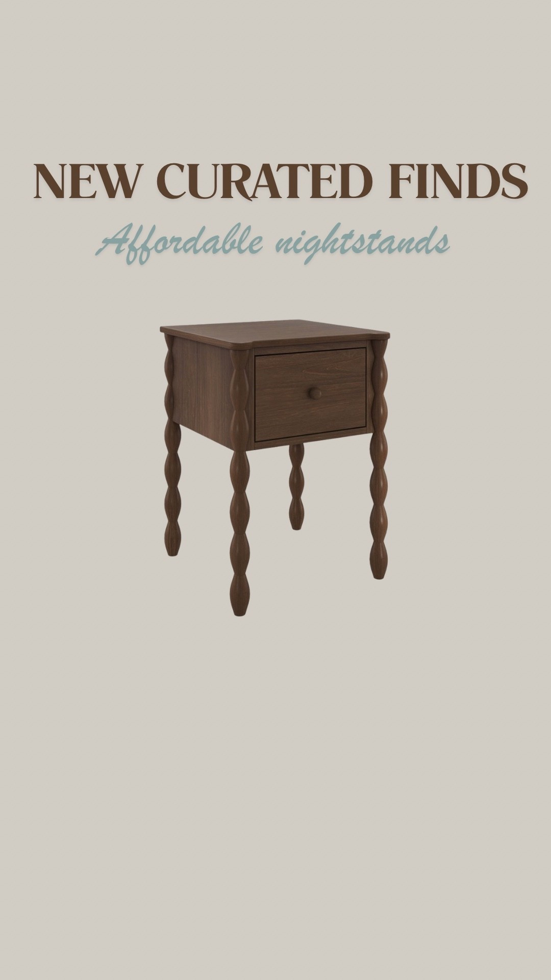 I love these very affordable nightstands! 

#LTKOver40 #LTKHome #LTKSaleAlert