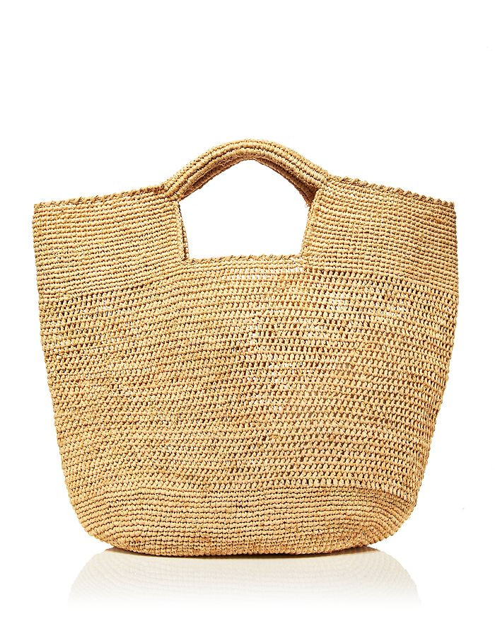 Woven Raffia Carryall Satchel - 100% Exclusive | Bloomingdale's (US)