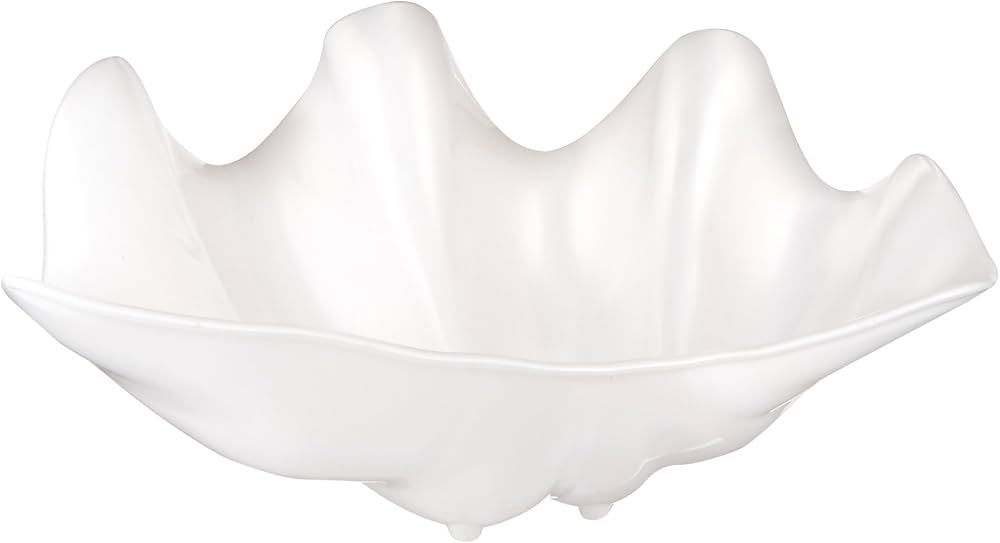 Winco PSBW-5W Shell Bowls, 5-Quart, Pearl,White,Medium | Amazon (US)