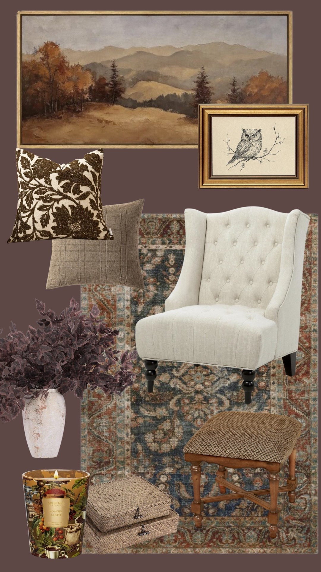 Moody fall living room furniture and decor

#LTKHome #LTKSeasonal