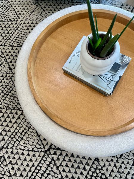 This coffee table is an all time fave for shoving blankets in! Plus, I can never pass up a cute planter. 

#LTKHome #LTKFamily
