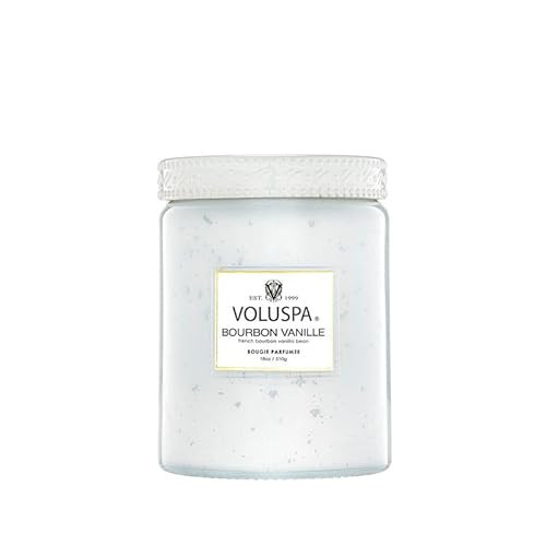 Voluspa Bourbon Vanille, Large Candle Jar, 18 Ounces, 100 Hour Burn Time, Coconut Wax for Clean Burning, Handcrafted in the USA | Amazon (US)