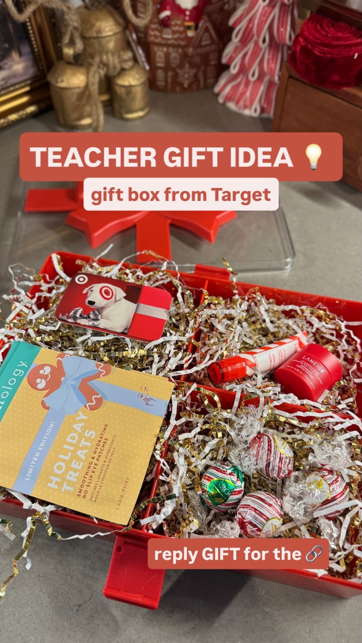TEACHER GIFT IDEA 💡  gift box from Target 

#LTKmomlife #LTKHoliday #LTKGiftGuide