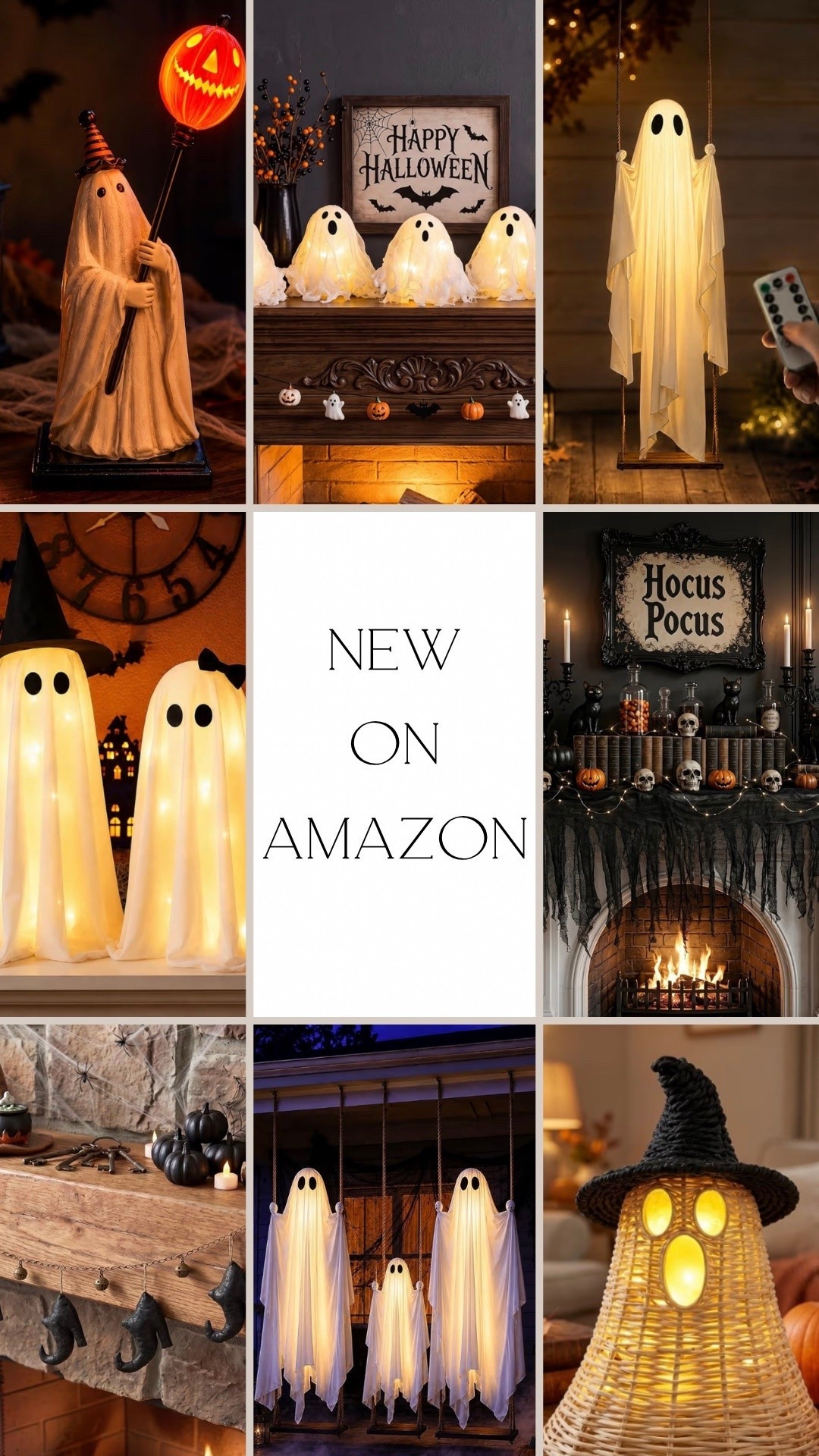 Amazon
New and now
Ghosts
Witches shoes garland
Womben
Ghost
Ghost figurines