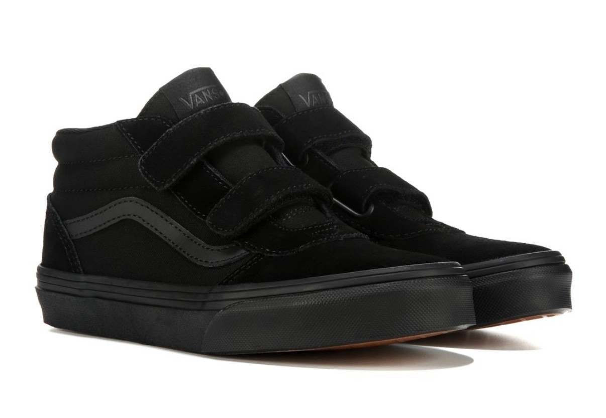 All black toddler, vans sneakers. Super cute and good grip for I mean those slides at the playground. 

#LTKActive #LTKKids #LTKShoeCrush