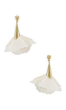 SHASHI Florence Earrings in White from Revolve.com | Revolve Clothing (Global)
