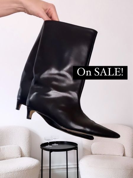 MY BOOTS are on sale!! I adore these kitten heel mid-length style, they are sooooo comfy and the perfect heel height! 

#LTKshoes #LTKsale