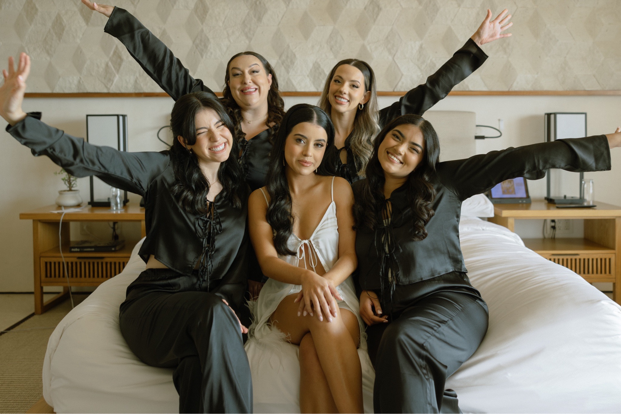 wedding getting ready — bride + bridesmaids 🎀 

#LTKSaleAlert #LTKTravel #LTKWedding