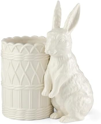 Lenox 897159 Wicker Creek Bunny Vase, Easter Home Decor | Amazon (US)
