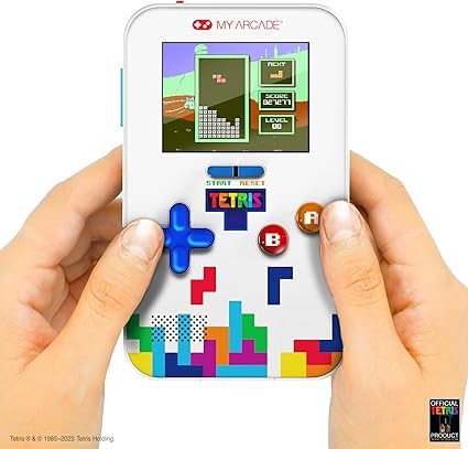 My Arcade Tetris Go Gamer : Retro Video Game, Handheld Tetris Console with 301 Games, 2.5 Inch Sc... | Amazon (US)