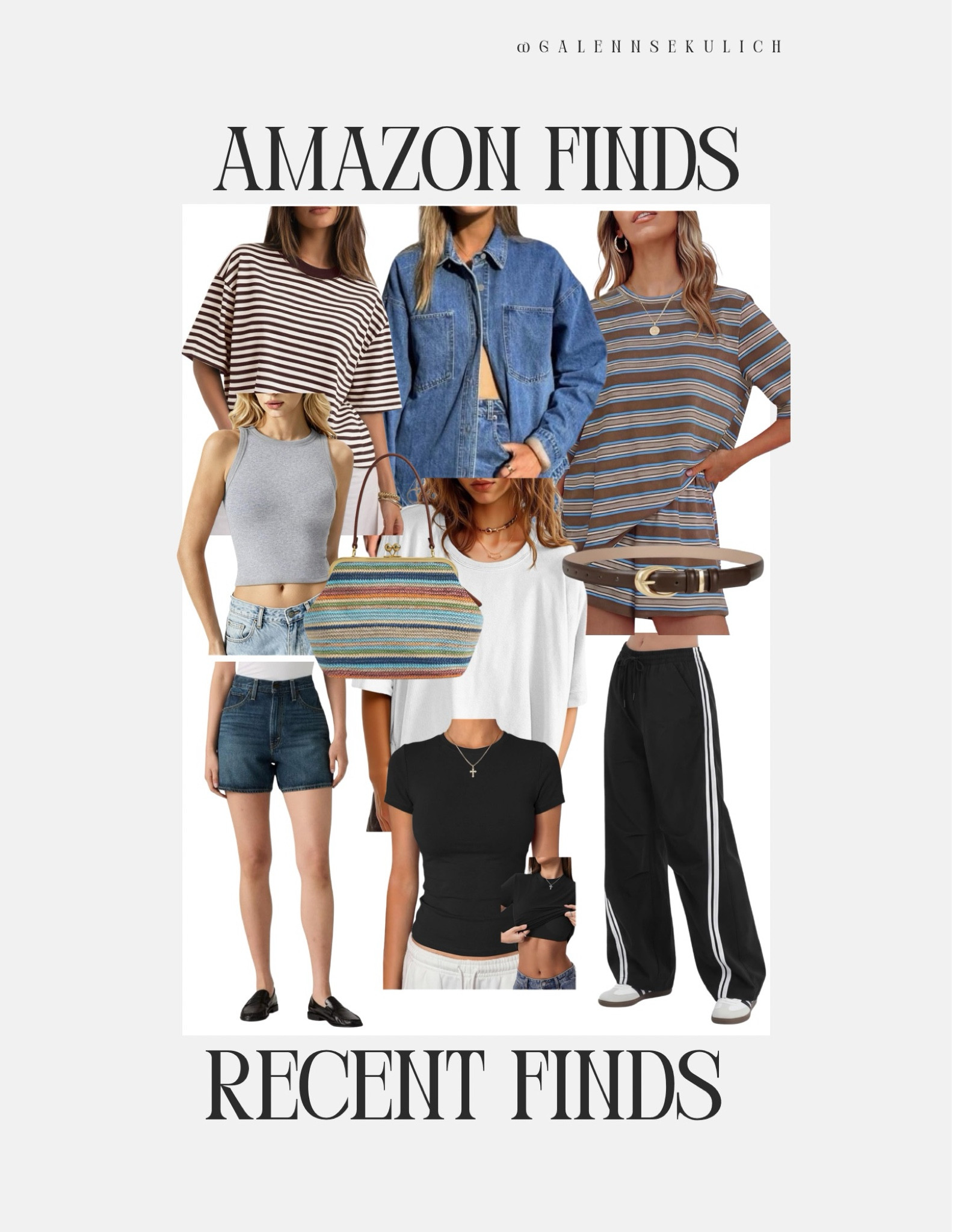 Recent Amazon finds! Amazon accessories! Basics built in bra- cropped tee ! Affordable Amazon fashion finds 

#LTKMidsize #LTKSaleAlert
