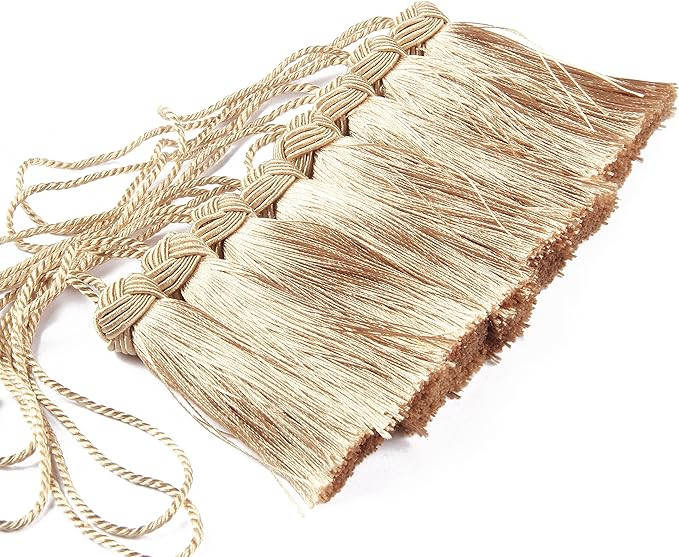 BEL AVENIR 8 Pcs Set Elegant Polyester Key Tassel Colorful Craft Tassels Charms Key Tassel for Ch... | Amazon (US)