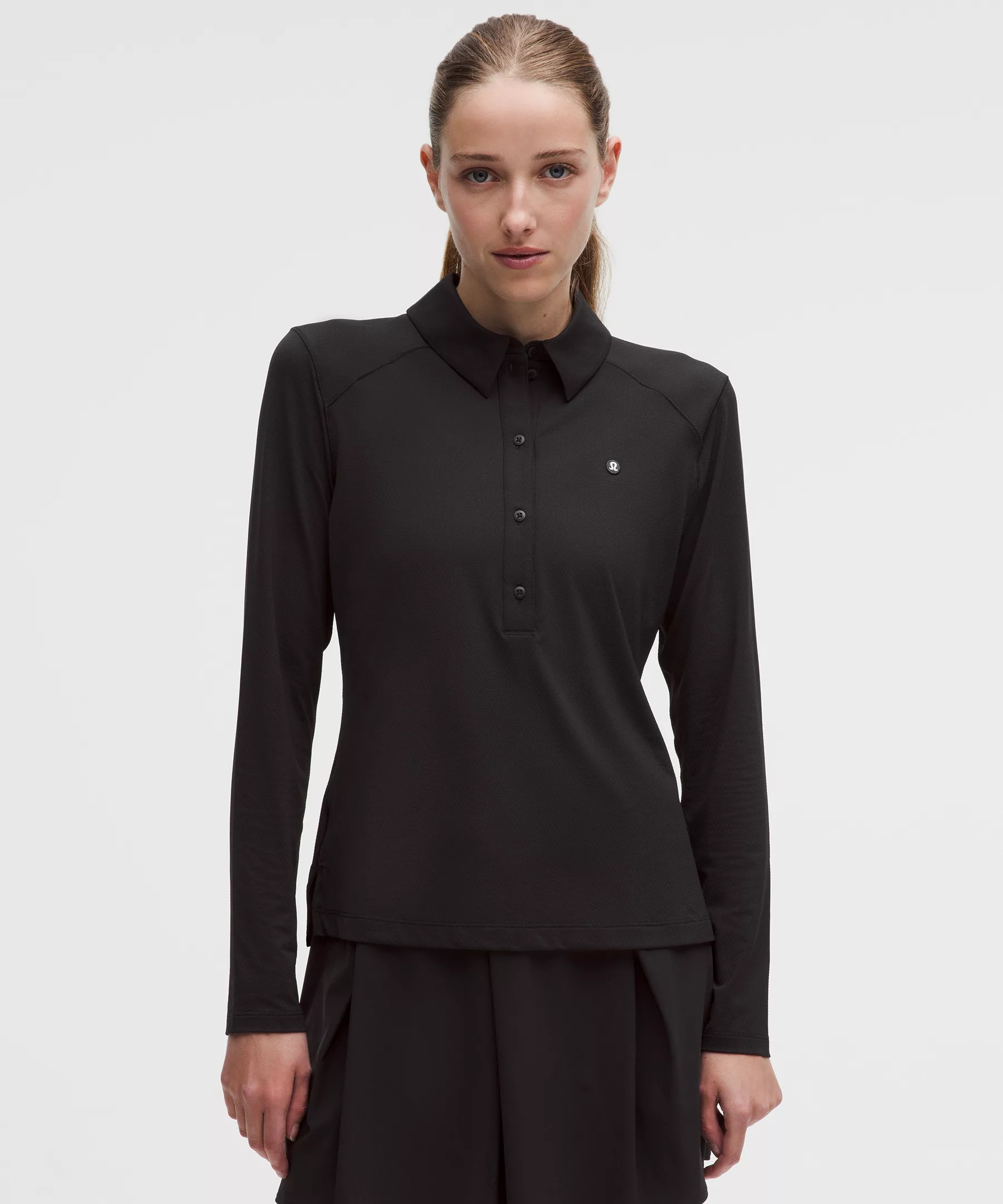 Quick-Dry Long-Sleeve Polo Shirt | Lululemon (US)