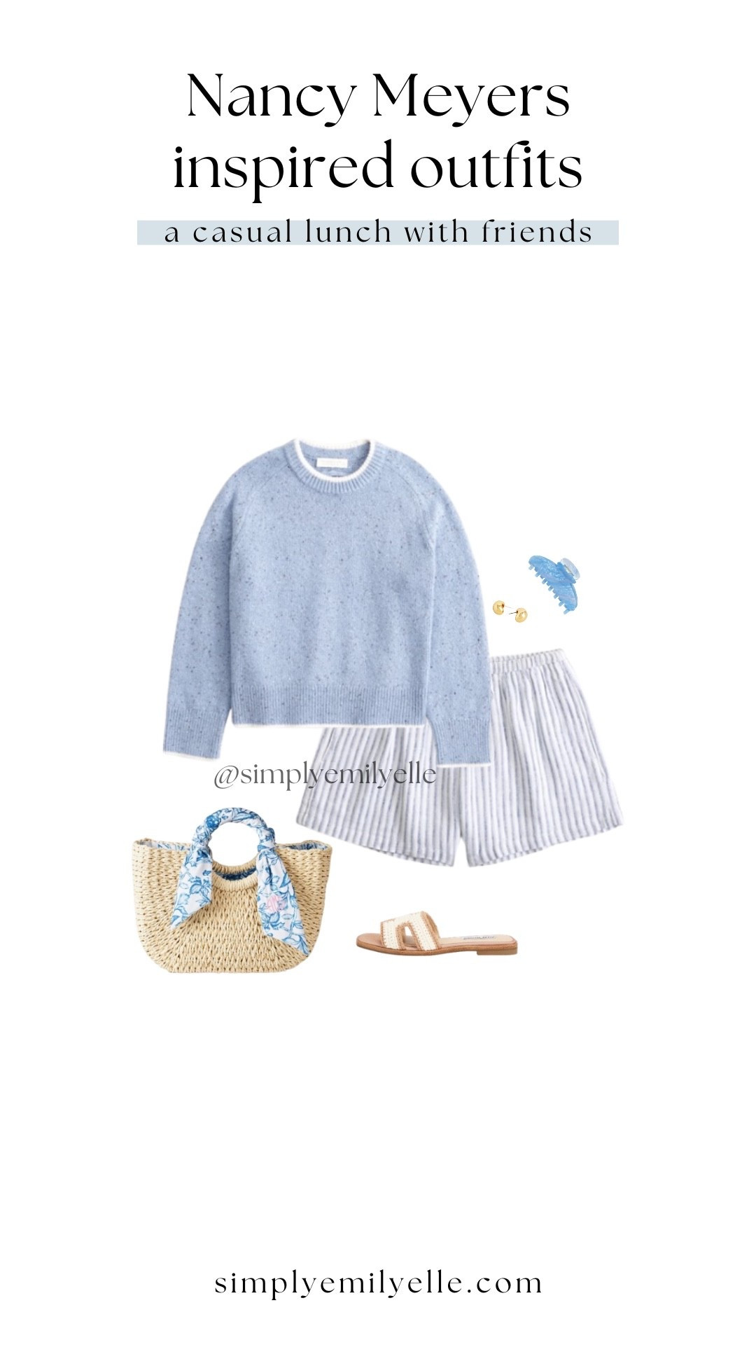 Coastal outfit, coastal aesthetic, coastal outfits, coastal grandmother aesthetic, coastal grandmother outfit, Nancy Meyers aesthetic, Martha Stewart aesthetic, ina garten aesthetic, spring outfits, spring outfit ideas, classic style @abercrombie 
@Steve Madden US 

#LTKdayinmylife #LTKootd #LTKSpringSale