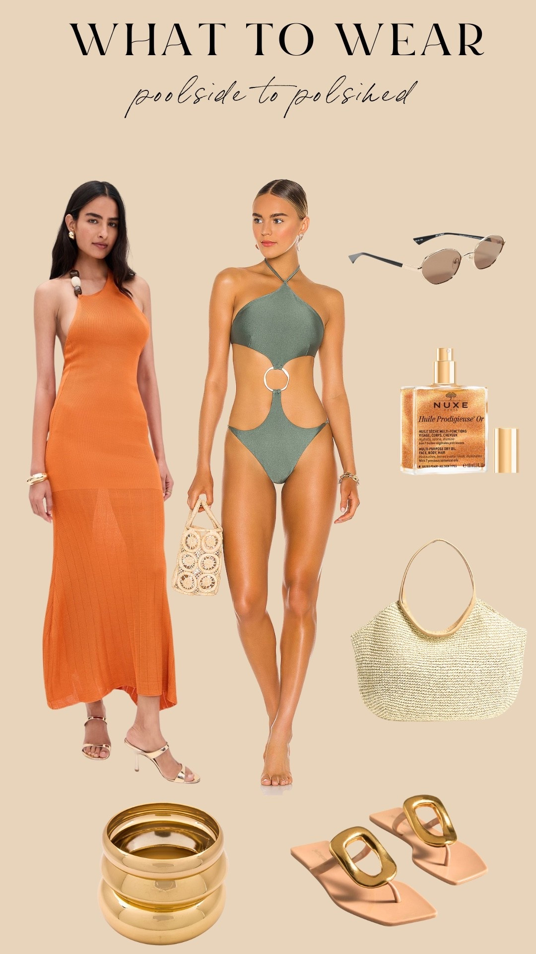 I love pieces that work double duty. Wear this by the pool during the day, then add a few accessories and you’re set for dinner.

#resort #poolside #revolve

#LTKootd #LTKOver40 #LTKTravel