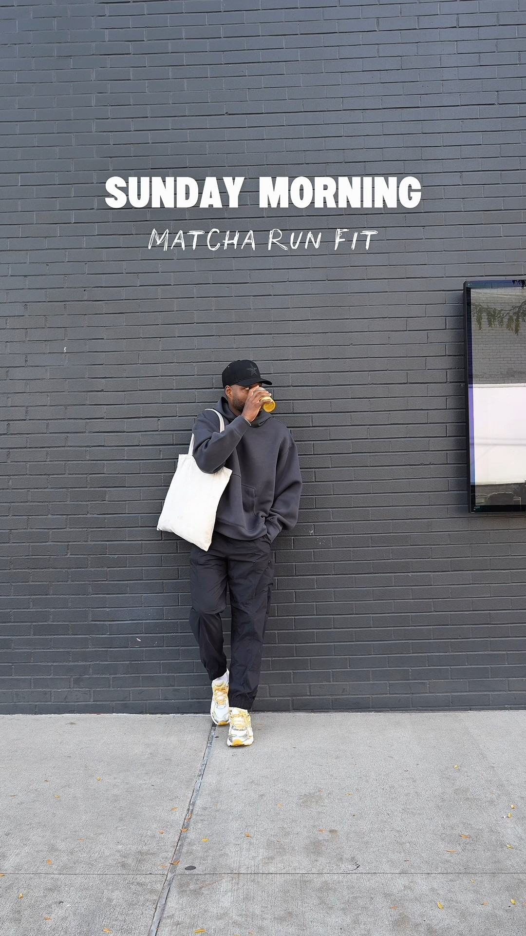 Sunday morning matcha run 

#LTKMens