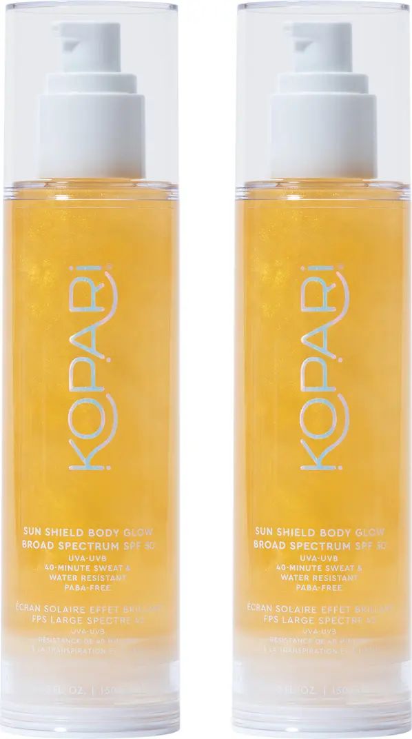 Kopari Sun Shield Body Glow - SPF 50 Duo Set $78 Value | Nordstrom | Nordstrom