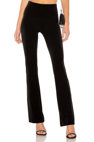 Norma Kamali Boot Pant in Black from Revolve.com | Revolve Clothing (Global)