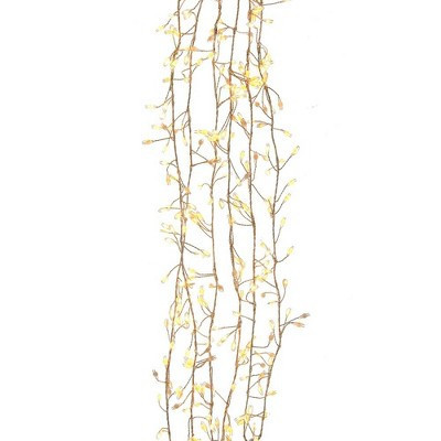 Kurt Adler 300-Light  Cluster Garland with Classic White LED Twinkle Lights | Target