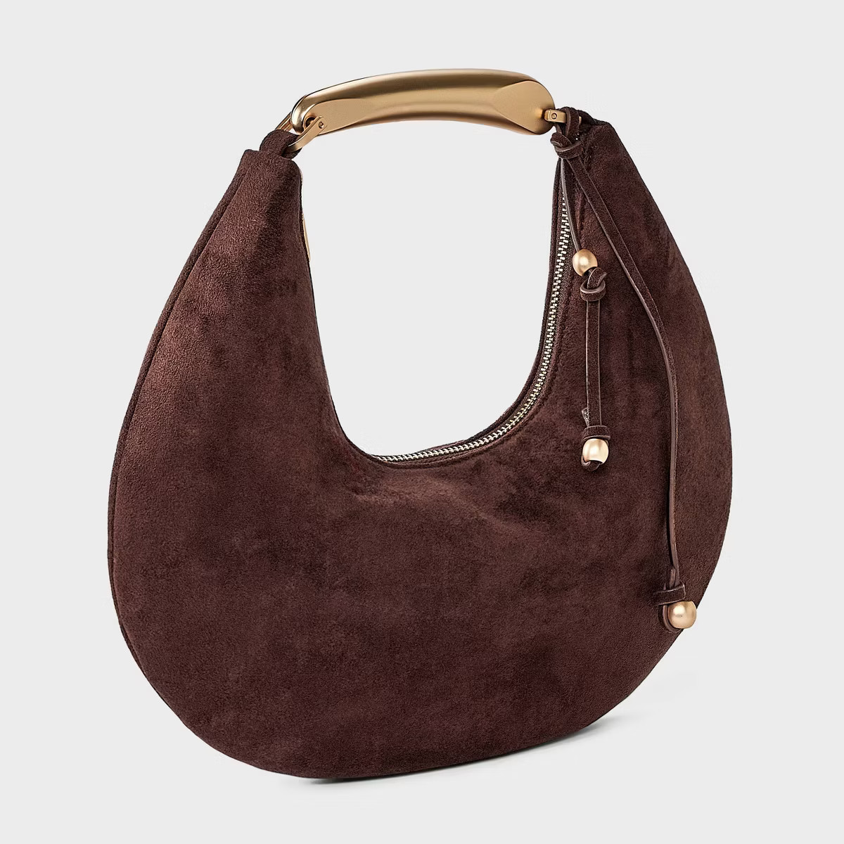 Metal Handle Crescent Handbag - A New Day™ | Target