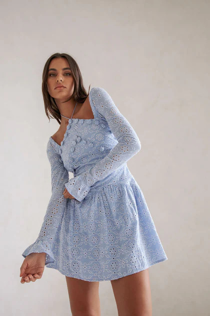 Jamille Button Dress | SABO SKIRT (Global)