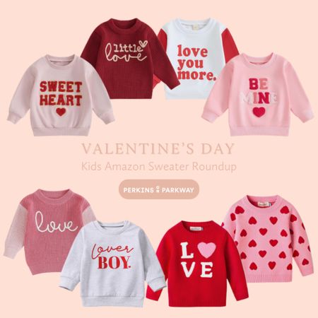 I did the work for you and found the cutest kids sweaters for Valentine’s Day! Shop them all on Amazon!

#LTKSeasonal #LTKGiftGuide #LTKMostLoved