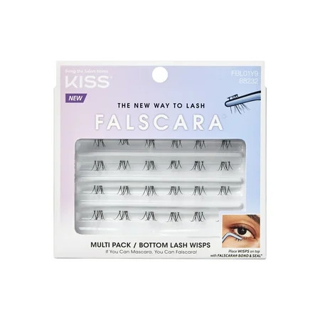 KISS Falscara Multipack Lash Clusters Bottom Lash Wisps 10mm-12mm-14mm 24 Wisps | Walmart (US)