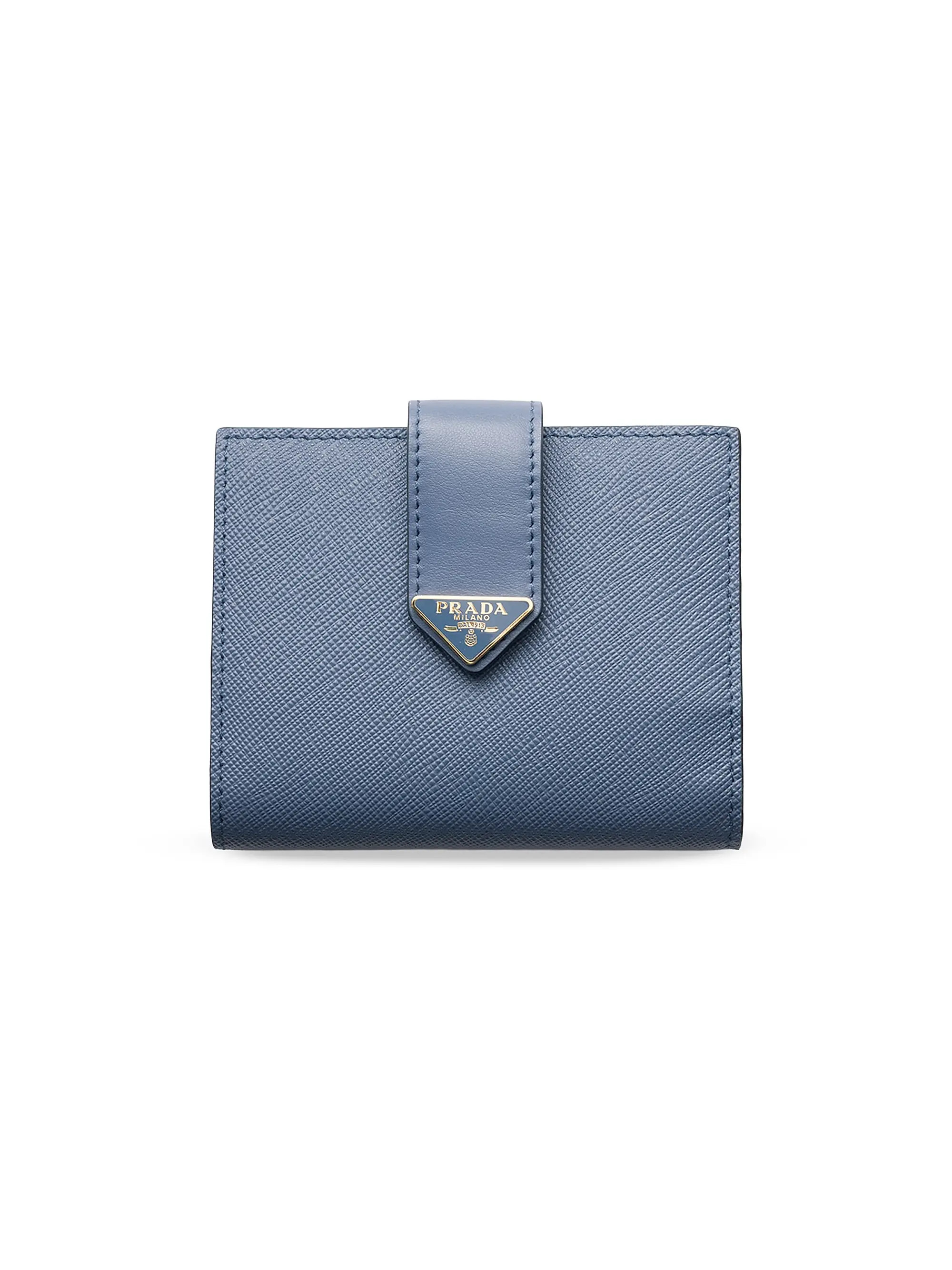Small Saffiano and Smooth Leather Wallet | Saks Fifth Avenue