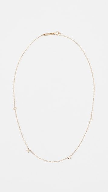 14k Tiny Mama Necklace | Shopbop