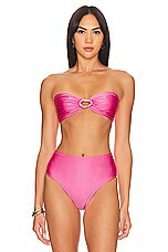 Shani Shemer Dia Bikini Top in Rose Blossom from Revolve.com | Revolve Clothing (Global)