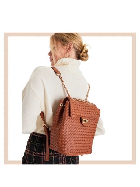 Brown woven backpack

#LTKfindsunder100 #LTKitbag #LTKstyletip