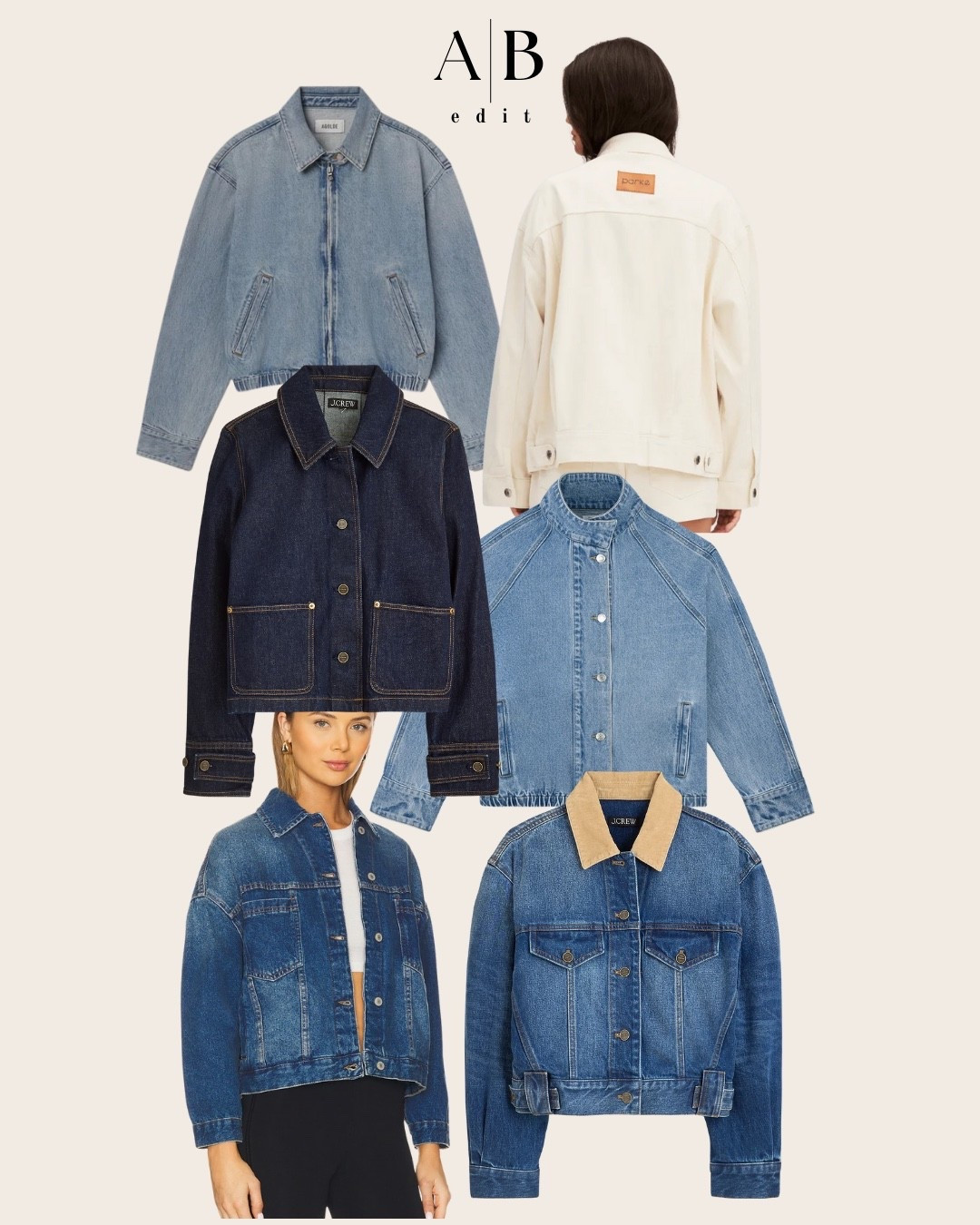 Our picks on best denim jackets! Easy way to elevate any outfit! 

#LTKGiftGuide #LTKCyberWeek #LTKootd