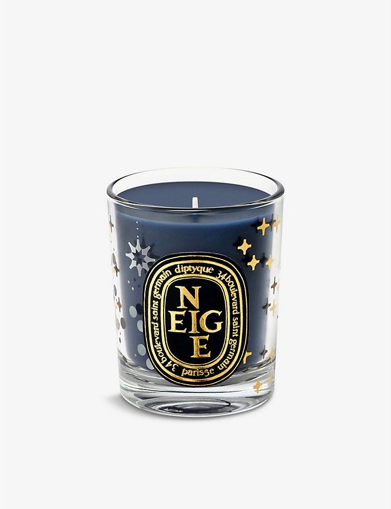 DIPTYQUE Holiday 2022 Collection Neige scented candle 70g | Selfridges