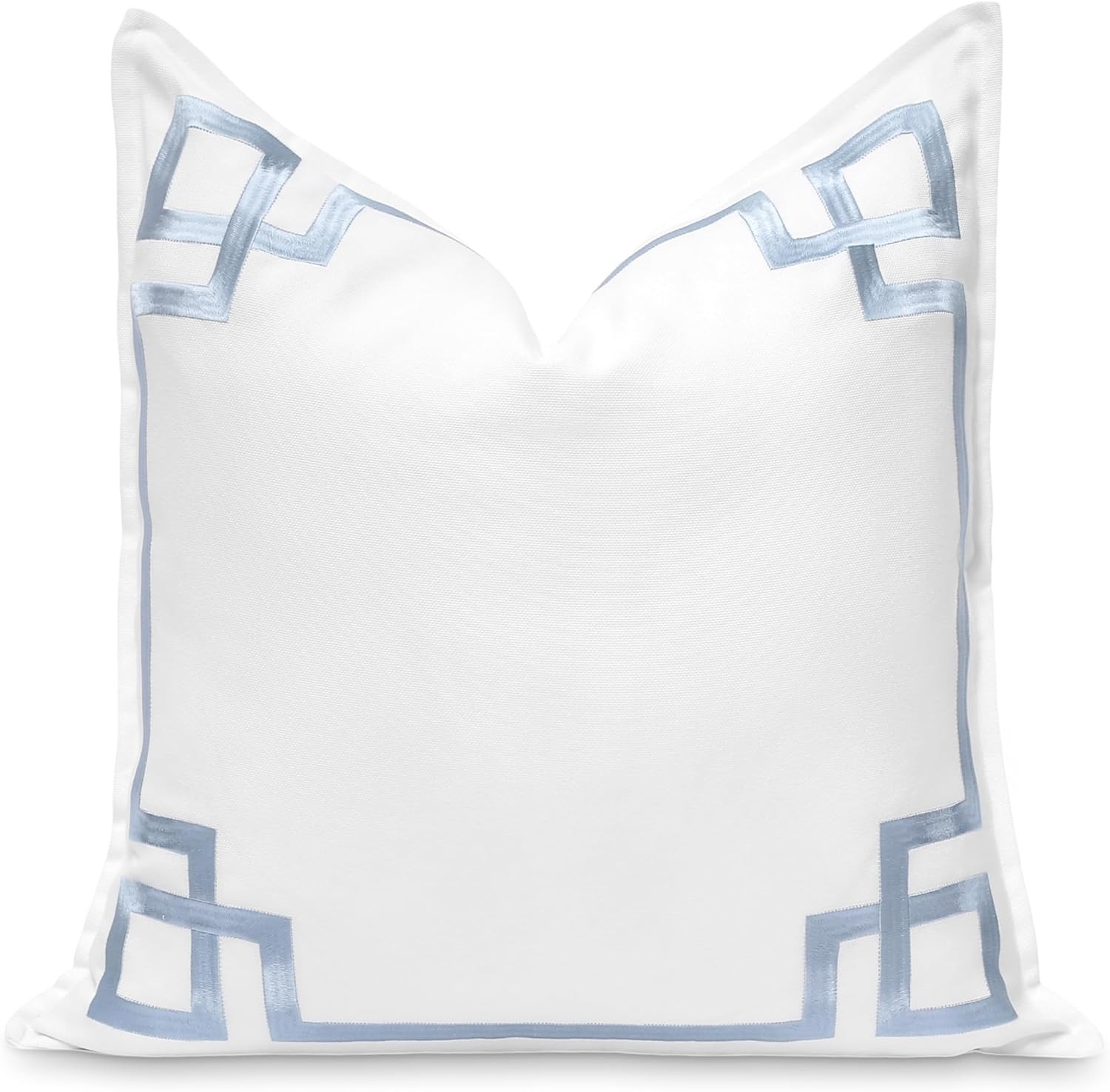 Hofdeco Premium Coastal Patio Indoor Outdoor Throw Pillow Cover Only, 20"x20" Water Repellent for... | Amazon (US)