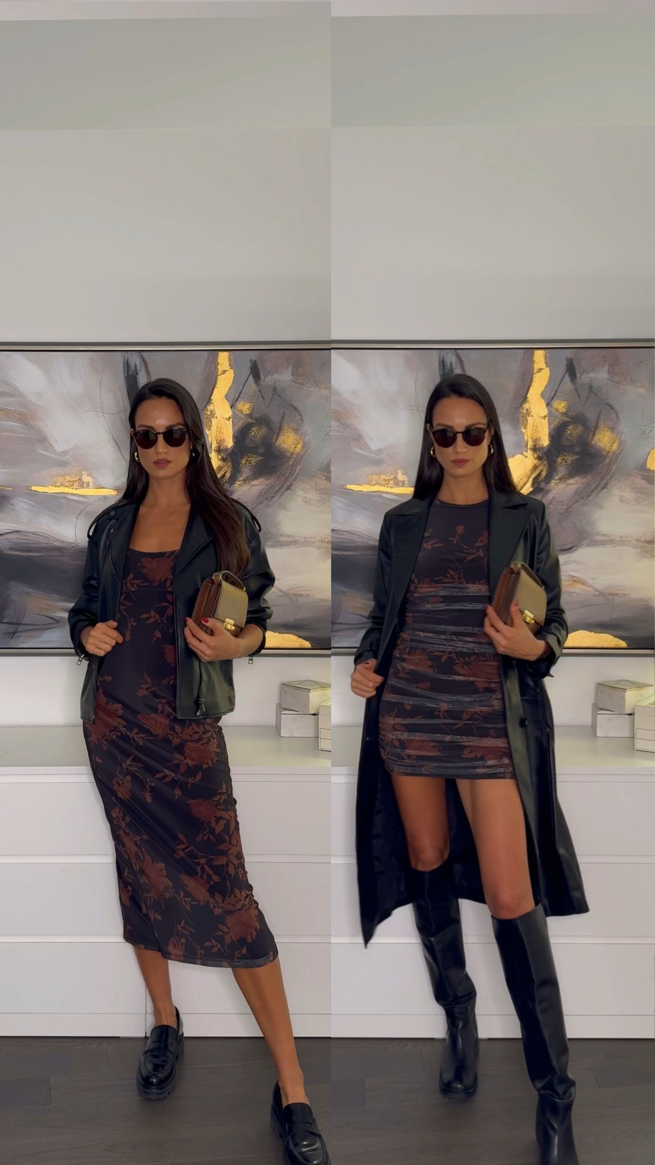 Maxi Vs mini dress 🖤

#LTKstyletip #LTKautumn #LTKcanada