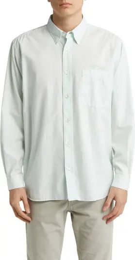 Organic Cotton Poplin Button-Down Shirt | Nordstrom