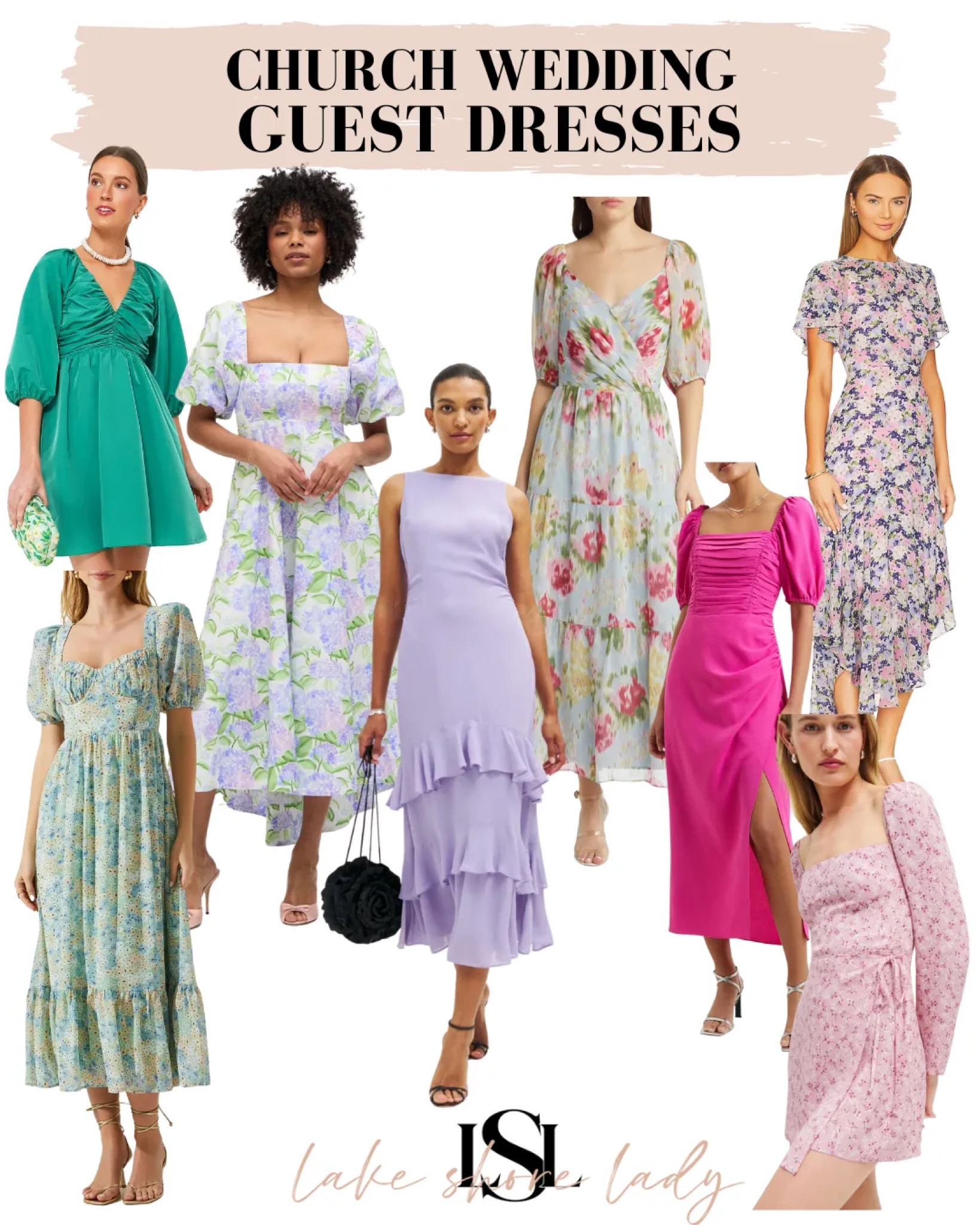 Summer wedding guest dresses - church ceremony

#LTKwedding #LTKSeasonal