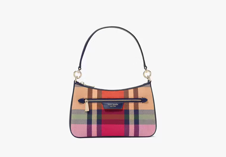 Hudson Grand Plaid Convertible Crossbody | Kate Spade (US)